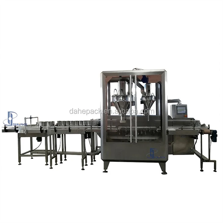 Baby rijstpoeder kan vulmachine