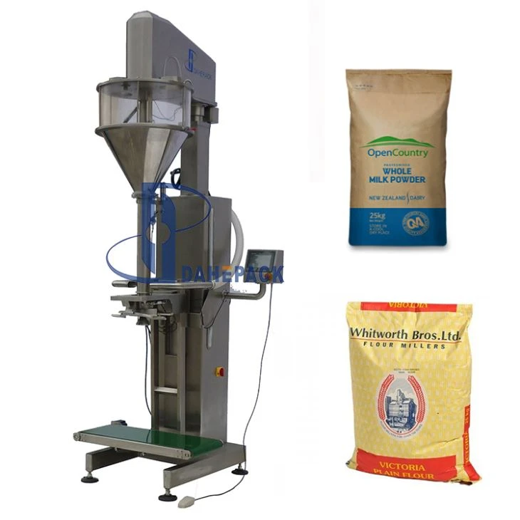 Semi-automatische 25 kg poeder-big-bag-vulmachine