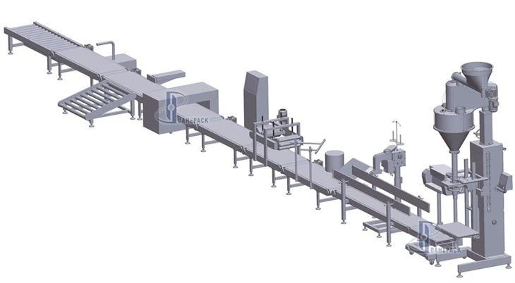 Semi Automatic 25kg Powder Big Bag Filling Machine