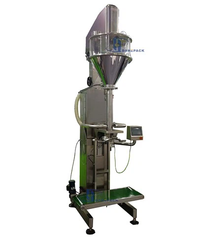 Vul- en sluitmachine voor grote zakken